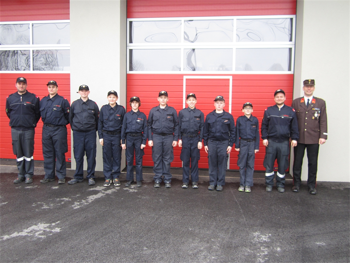 Wissenstest der Feuerwehr-Jugend